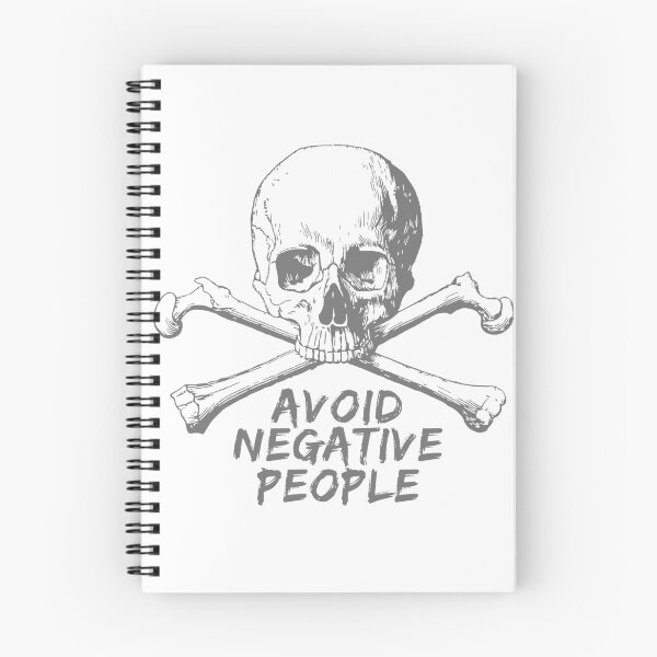 Item preview, Avoid Negative People skull  designed and sold by nevertheless-.