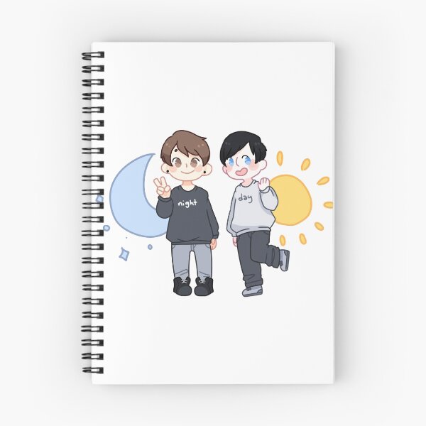 Item preview, dan + phil: day and night designed and sold by otter guppy.