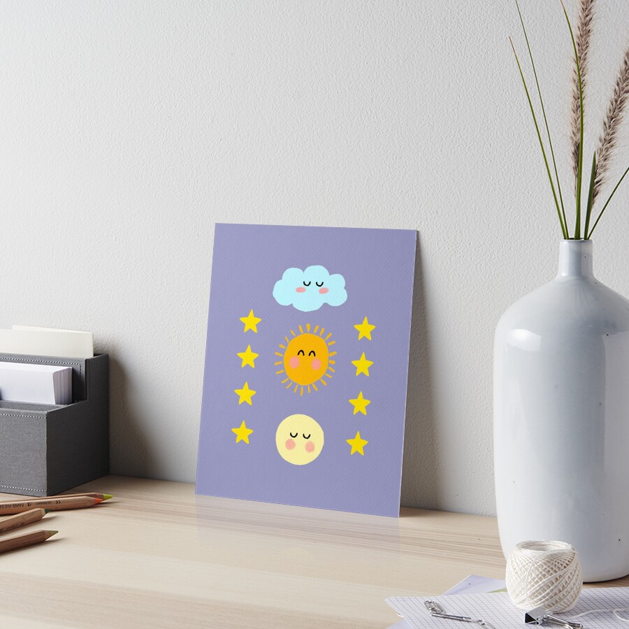 Item preview, Art Board Print designed and sold by Fatamimosh.