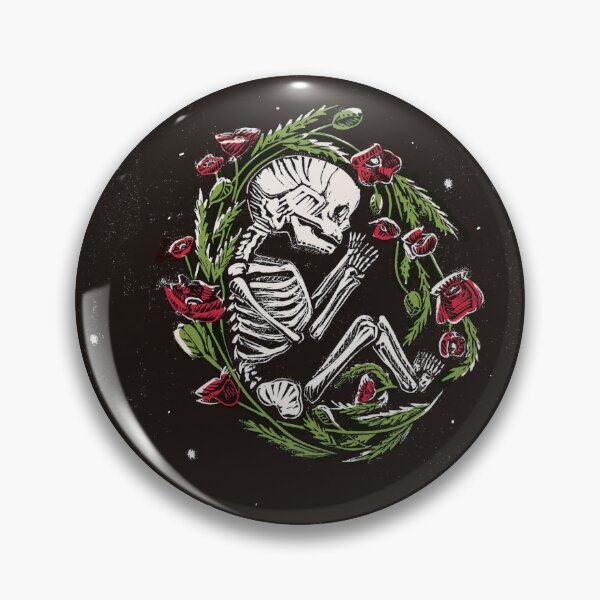 Item preview, Skeleton with Poppies designed and sold by Anna Bale.