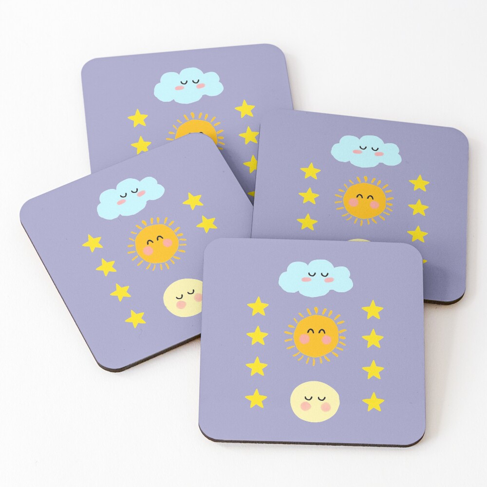 Item preview, Coasters (Set of 4) designed and sold by Fatamimosh.
