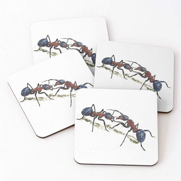Item preview, Two ants forest anthill evolution community spirit designed and sold by G-M-Designs.