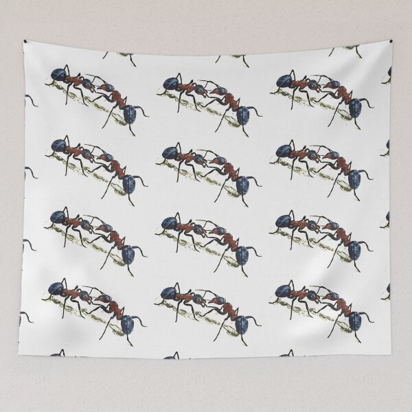 Item preview, Two ants forest anthill evolution community spirit designed and sold by G-M-Designs.