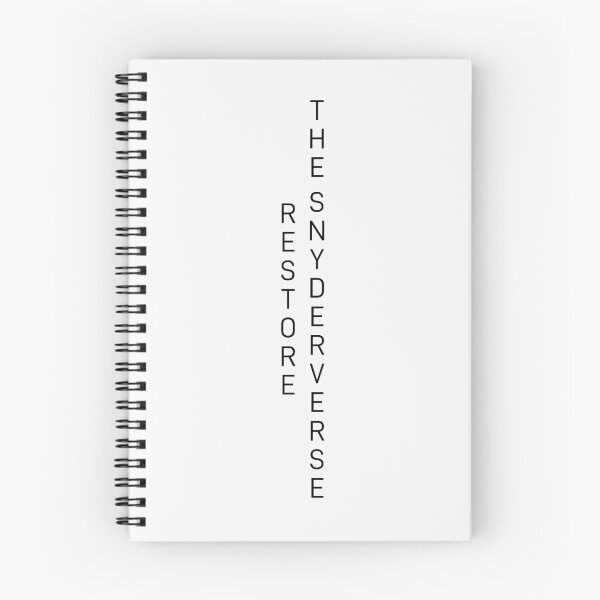 Item preview, Restore the SnyderVerse Alternate Design #1 (for Light-colored Items) designed and sold by Filmsomniacs.