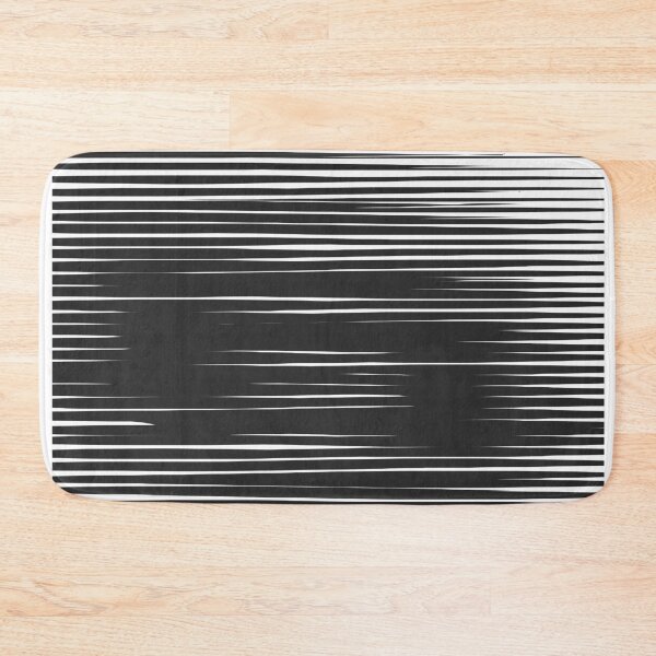 Item preview, Black and White Line Pattern designed and sold by hashnan21.