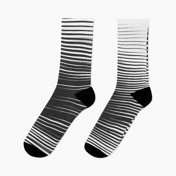 Item preview, Black and White Line Pattern designed and sold by hashnan21.