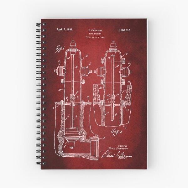 Item preview, Fire Hydrant Patent 1931 designed and sold by Patricia Lintner.