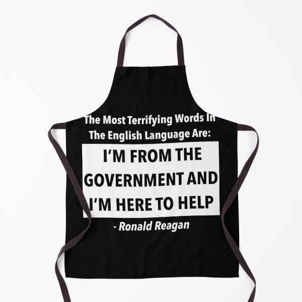 Item preview, Ronald Reagan Government Quote designed and sold by FunGuru.