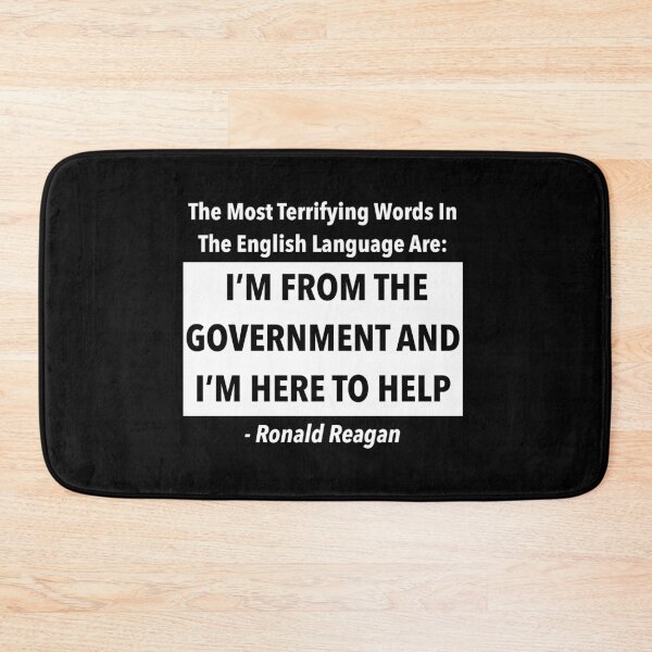 Item preview, Ronald Reagan Government Quote designed and sold by FunGuru.