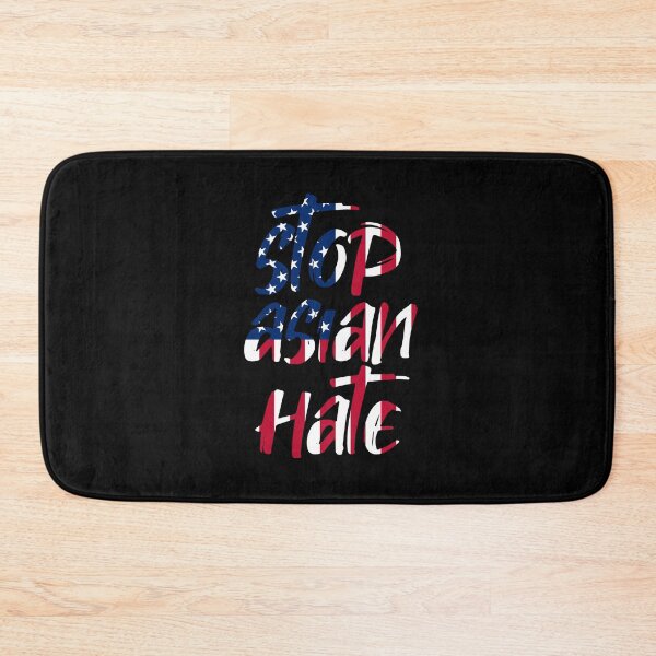 Item preview, Stop Asian Hate with an American flag  AAPI Asian Lives Matter Sticker designed and sold by R.U BOLD.