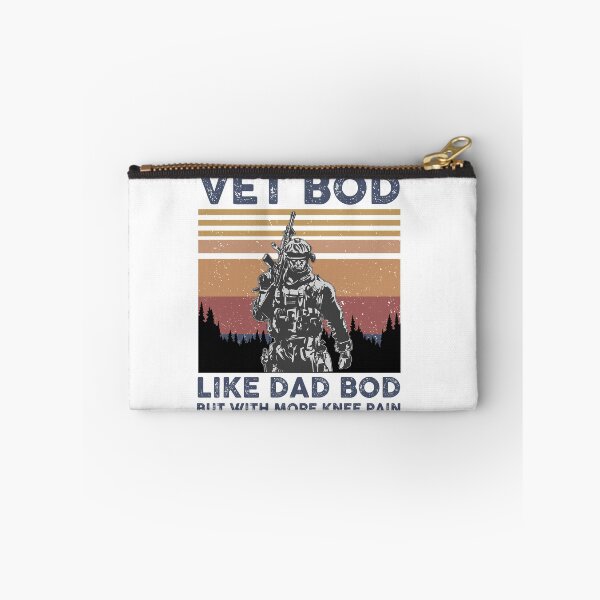 Item preview, Vet Bod Like Dad Bod But With More Knee Pain Veteran USA Flag TShirt Father's Day Gifts designed and sold by Realme9876.