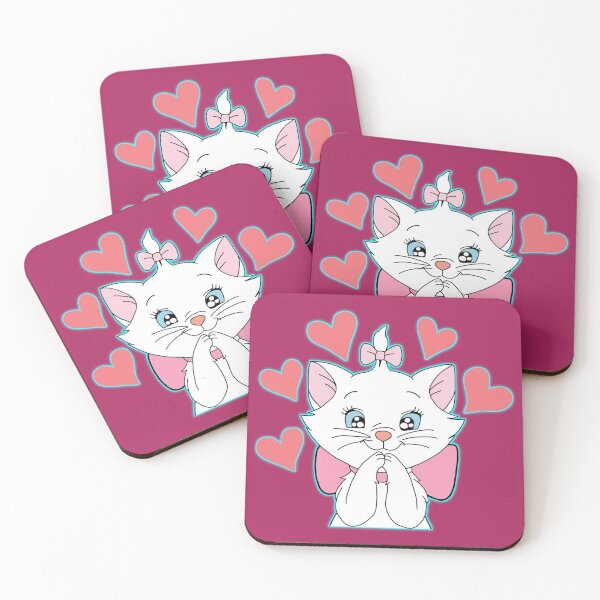 Item preview, cute cat with red nose designed and sold by aruvanita.