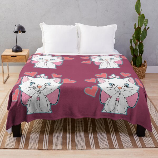 Item preview, cute cat with red nose designed and sold by aruvanita.