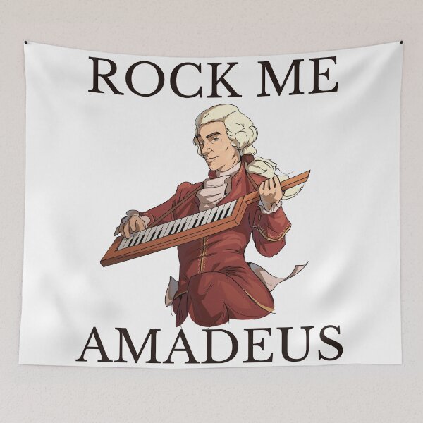 Item preview, Rock Me Amadeus! designed and sold by KingsManKind.