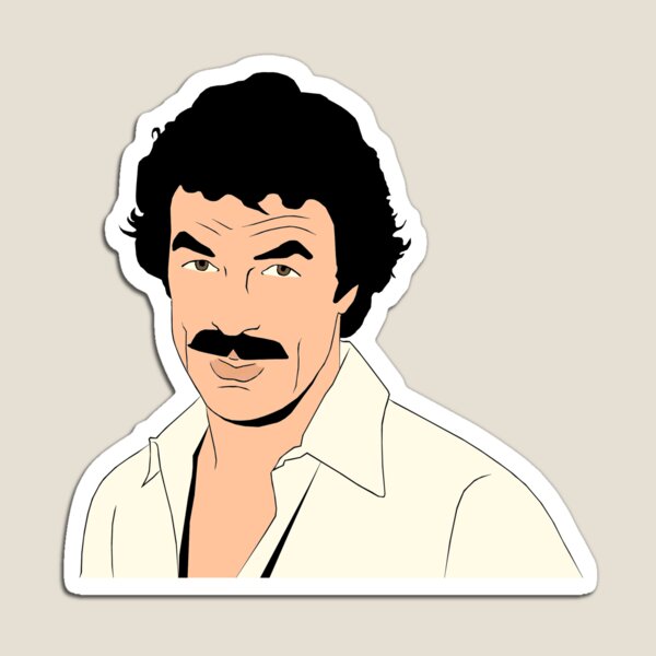Item preview, Tom Selleck - Minimalist Colour designed and sold by ChesterDuck.