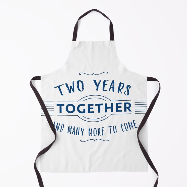 Item preview, Two Years together couple anniversary text designed and sold by IngaDesign.