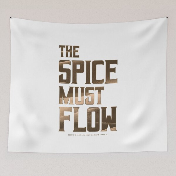 Item preview, Dune - The Spice Must Flow (Dark) - designed and sold by Printerially.