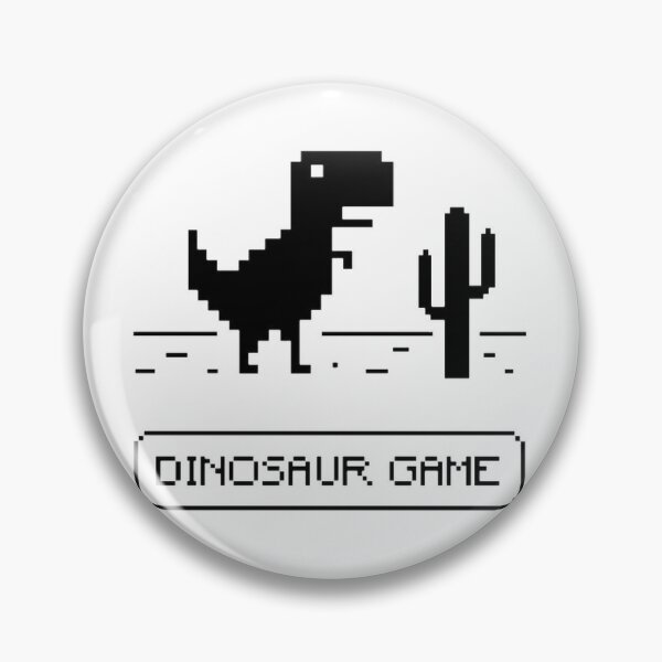 Chrome Dino - Purple | Pin