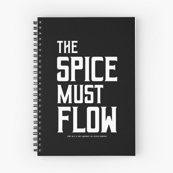 Item preview, Dune - The Spice Must Flow (White) - designed and sold by Printerially.