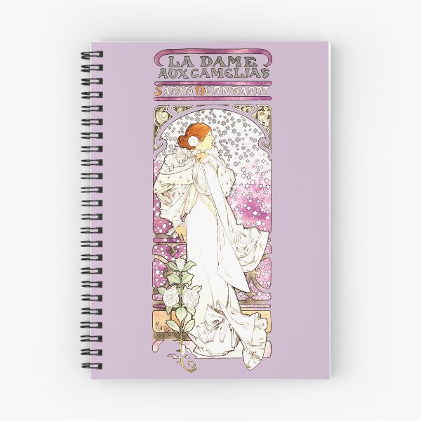 Item preview, La dame, aux camelias: staged in 1896 with Sarah Bernhardt designed and sold by SolidEarthArt.