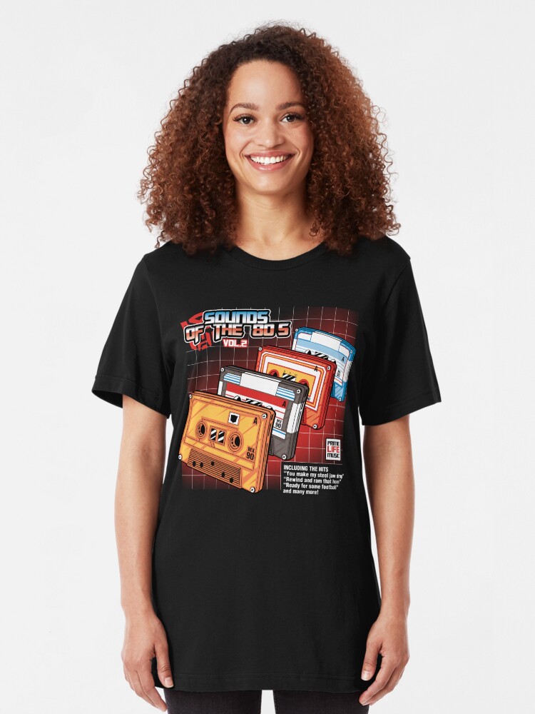 Alternate view of Sounds Of The 80s Vol.2 Slim Fit T-Shirt