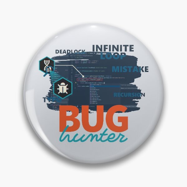 Item preview, Developer Bug Hunter #1 (Light) designed and sold by Devshirt.