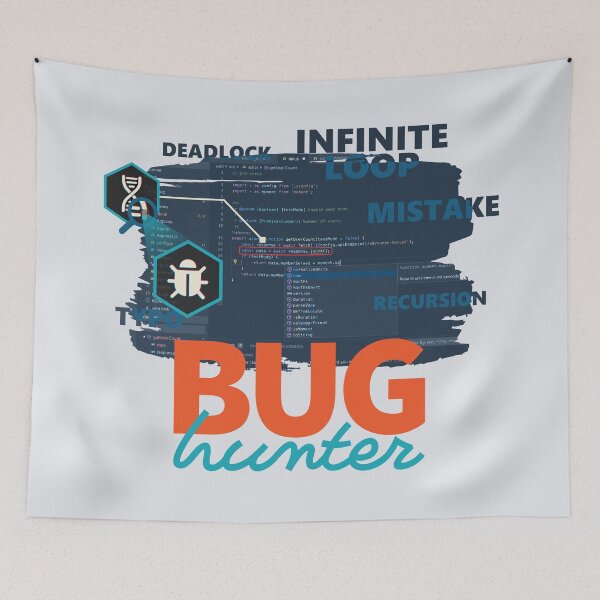 Item preview, Developer Bug Hunter #1 (Light) designed and sold by Devshirt.
