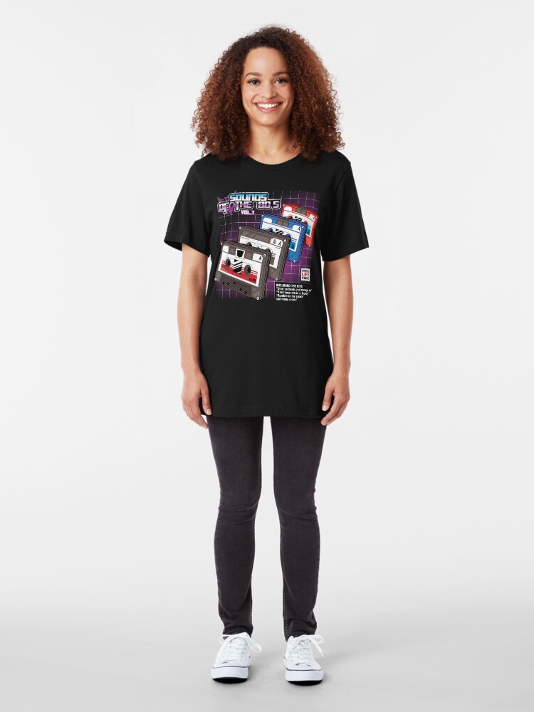 Alternate view of Sounds of the 80s vol.1 Slim Fit T-Shirt
