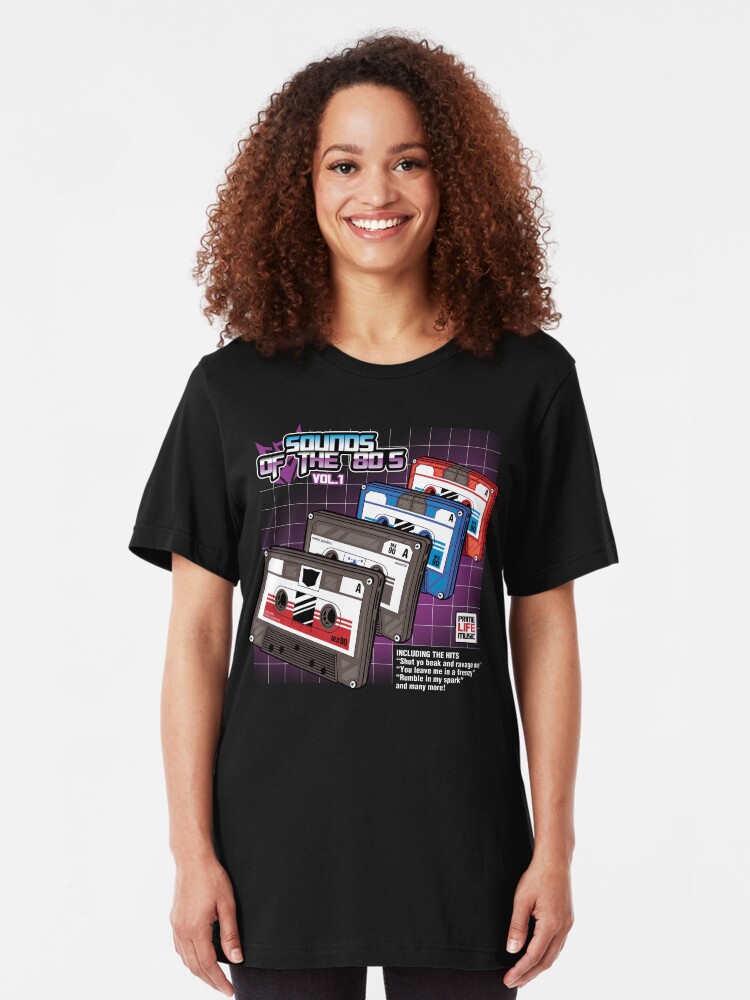 Alternate view of Sounds of the 80s vol.1 Slim Fit T-Shirt