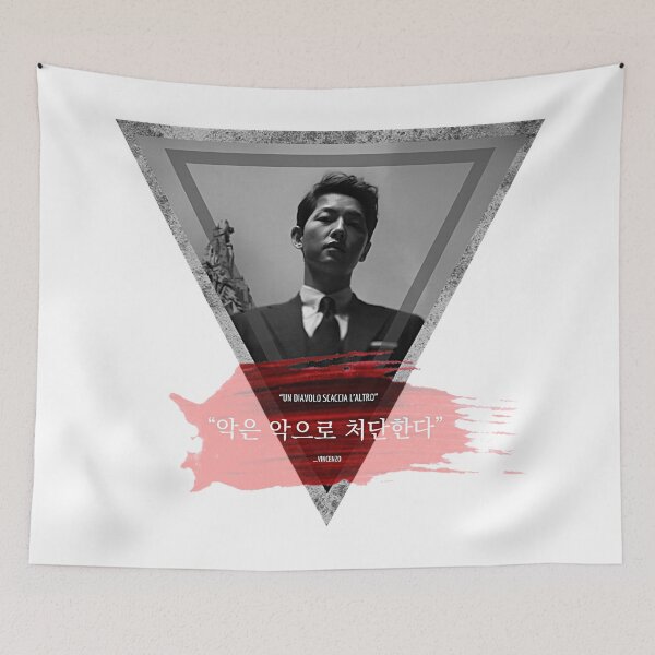 Item preview, VINCENZO "It Takes A Devil To Punish A Devil" designed and sold by Hallyu-Inspired.