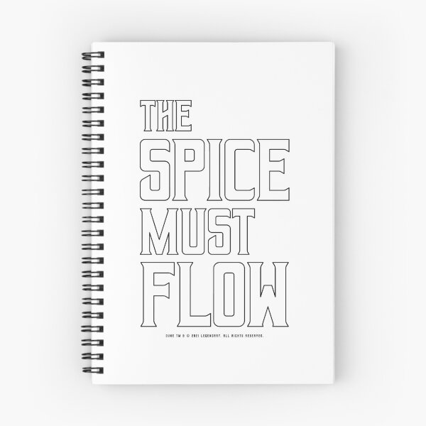 Item preview, Dune - The Spice Must Flow (Outline) - designed and sold by Printerially.