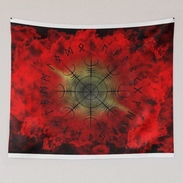 Item preview, Aegishjalmur Red Cloud version designed and sold by Harold Taylor.
