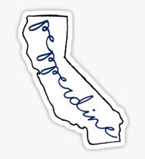 Pepperdine University State Outline Sticker