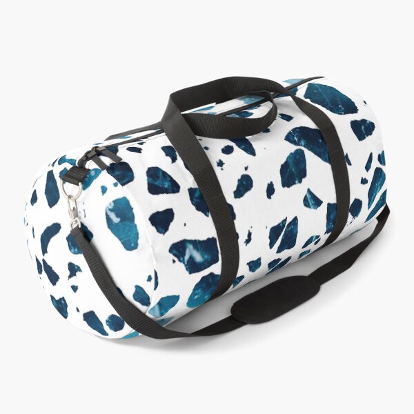 Item preview, Abstract Terrazzo Mosaic Navy and Light Blue Pattern designed and sold by idovedesign.