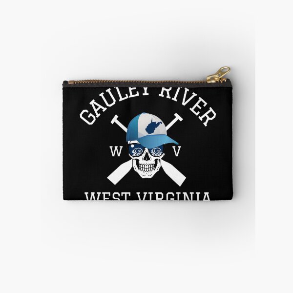 Item preview, Gauley River West Virginia Whitewater Rafting, Kayaking Canoeing Skull Adventure WV Stickers Shirt designed and sold by Pittsburgh 412 Steel City Yinzers.