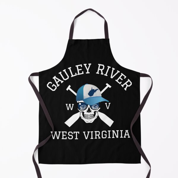 Item preview, Gauley River West Virginia Whitewater Rafting, Kayaking Canoeing Skull Adventure WV Stickers Shirt designed and sold by Pittsburgh 412 Steel City Yinzers.