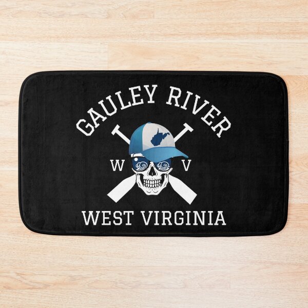 Item preview, Gauley River West Virginia Whitewater Rafting, Kayaking Canoeing Skull Adventure WV Stickers Shirt designed and sold by Pittsburgh 412 Steel City Yinzers.
