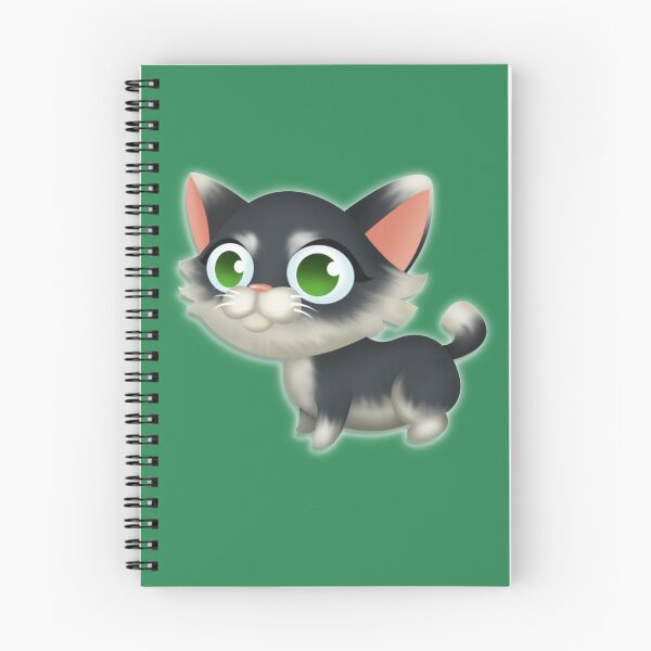 Item preview, cute cat with red nose designed and sold by aruvanita.