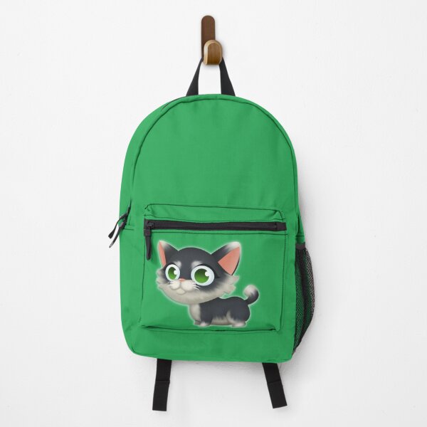 Item preview, cute cat with red nose designed and sold by aruvanita.