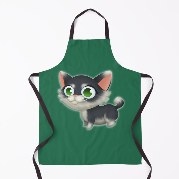 Item preview, cute cat with red nose designed and sold by aruvanita.