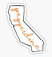 Pepperdine University State Outline Sticker