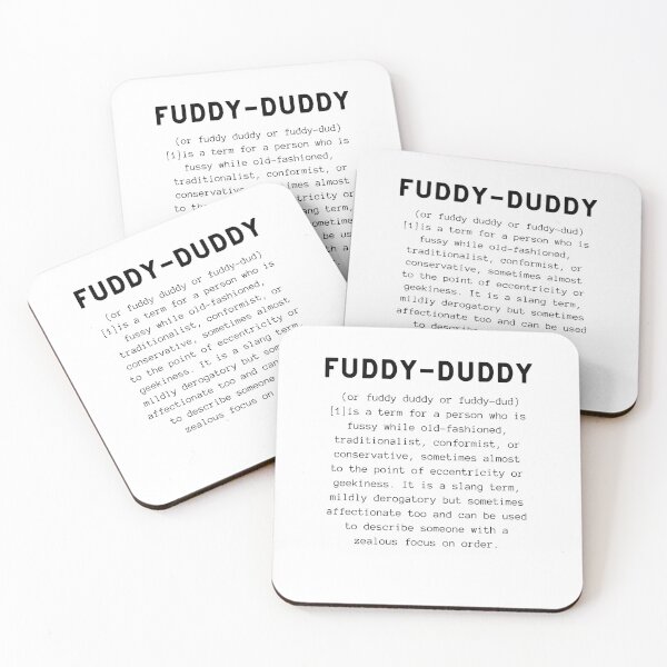 Item preview, Fuddy Duddy defined designed and sold by C4Rack.
