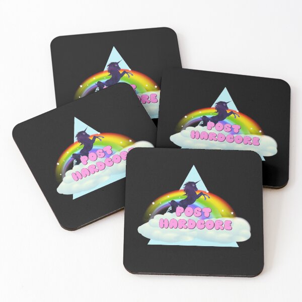 Item preview, Post Hardcore Unicorn Rainbow Geometric designed and sold by sherwinc.