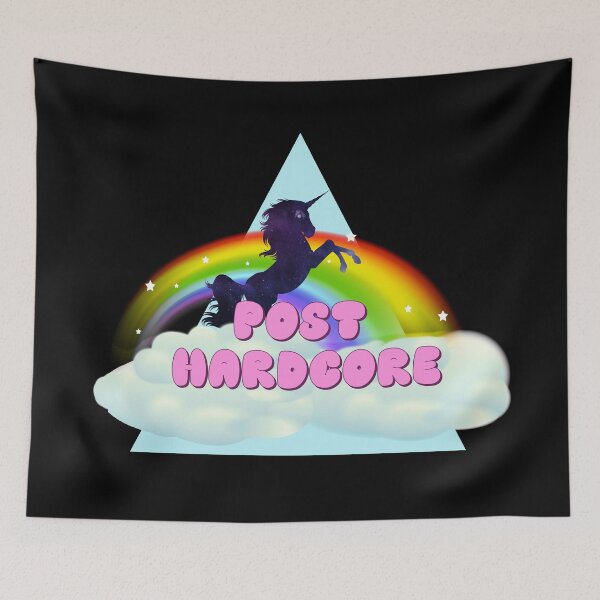 Item preview, Post Hardcore Unicorn Rainbow Geometric designed and sold by sherwinc.