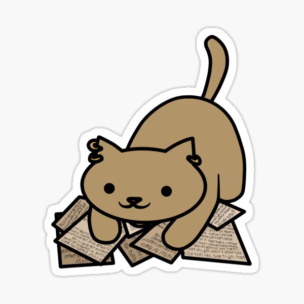 Varric the Cat Sticker