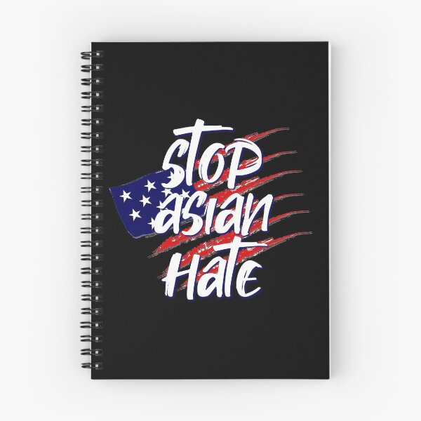 Item preview, Stop Asian Hate with an American flag  AAPI Asian Lives Matter Sticker designed and sold by R.U BOLD.