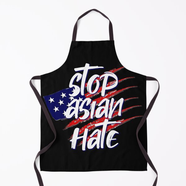 Item preview, Stop Asian Hate with an American flag  AAPI Asian Lives Matter Sticker designed and sold by R.U BOLD.