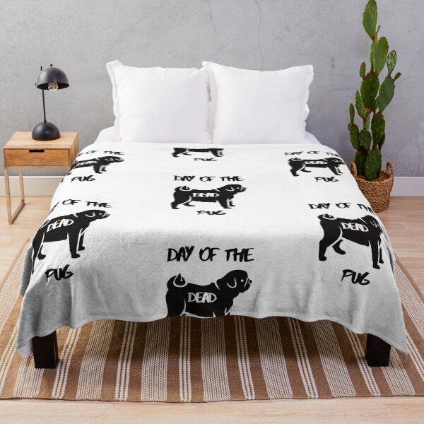 Item preview, Day Of The Dead Pug designed and sold by SportyDogShop.