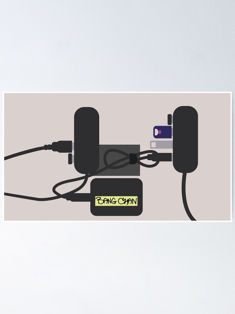 "Stray Kids Bang Chan's Laptop " Poster for Sale by Menna Redbubble