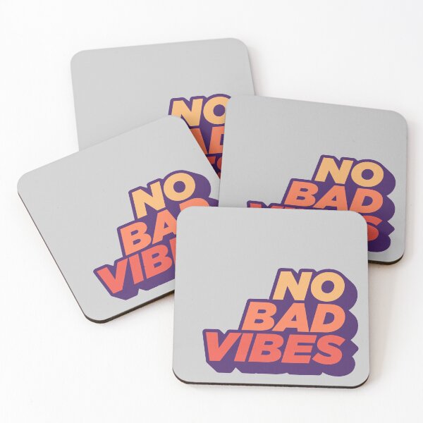 Item preview, no bad vibes designed and sold by HARUXGRAPHX.